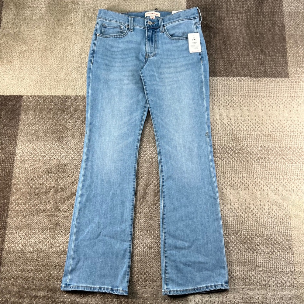 Lucky Brand Sweet Mid Rise Bootcut Jeans Light Wash Blue 4/27A